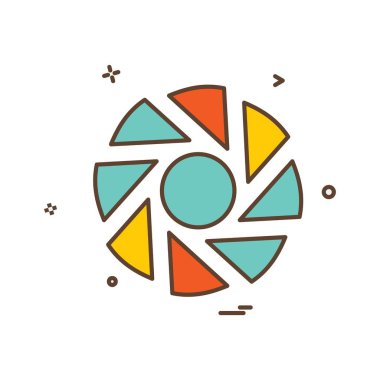 Kamera simgesi tasarım vektörü