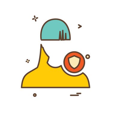 Kadın avatar simge tasarlamak vektör