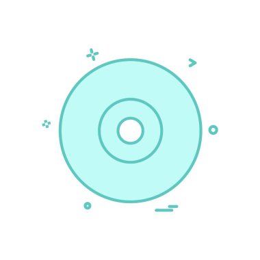 CD simge tasarlamak vektör