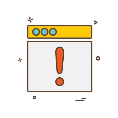 Web düzen simge tasarlamak vektör