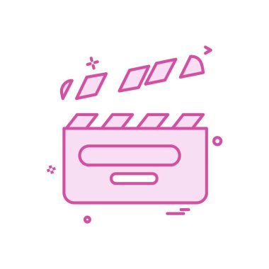 Film simge tasarlamak vektör