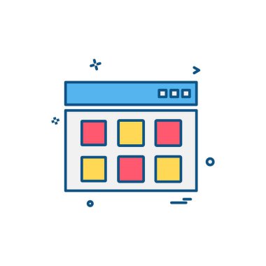 İş simge tasarlamak vektör