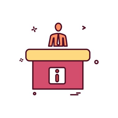 Seyahat simgesi tasarım vektörü