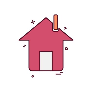 Emlak simge tasarlamak vektör