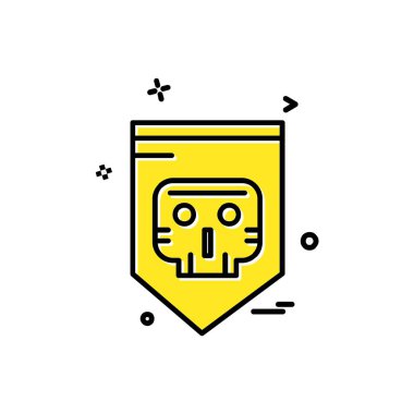 Siber güvenlik simge tasarlamak vektör