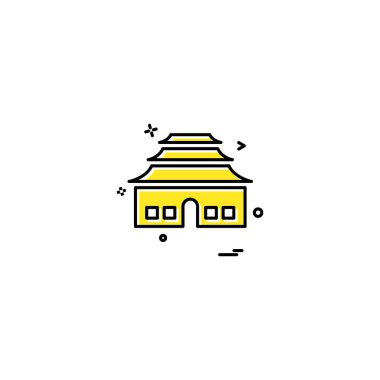 Kilise simge tasarlamak vektör 