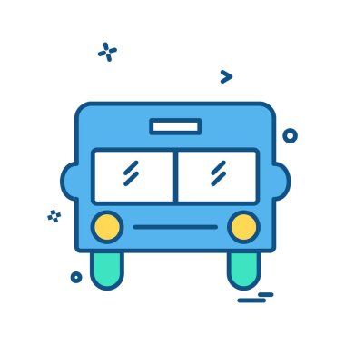 Seyahat simgesi tasarım vektörü 