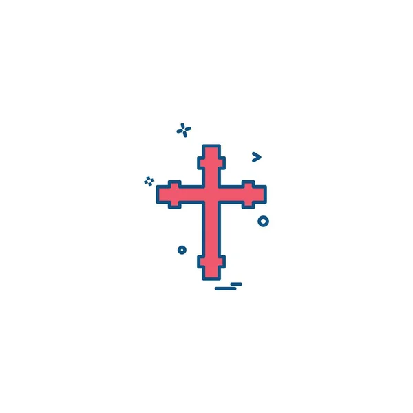 Church Icon Design Vector — Stock Vector