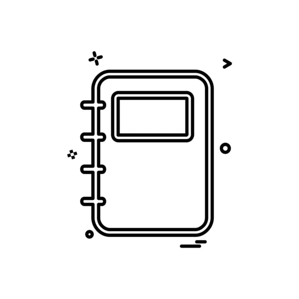 Дизайн Значка Ноутбука Векторна Ілюстрація — стоковий вектор