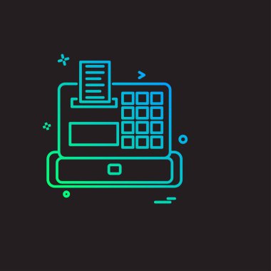 Alışveriş simge tasarlamak vektör 