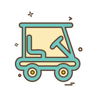 Seyahat simgesi tasarım vektörü 