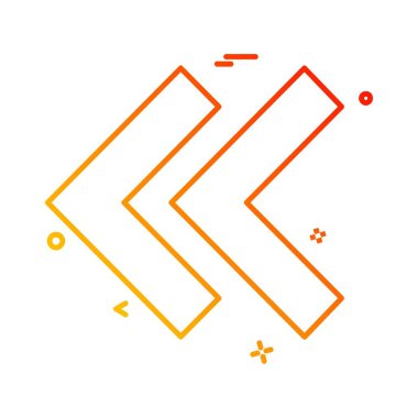 Ok simgesi tasarım vektörü