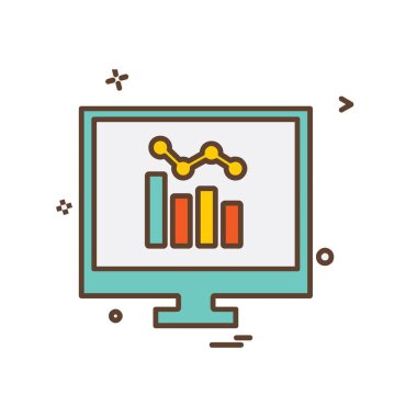 Bilgisayar simgesi tasarım vektörü