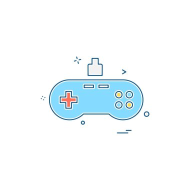 Sporrts ve Oyunlar simge tasarlamak vektör