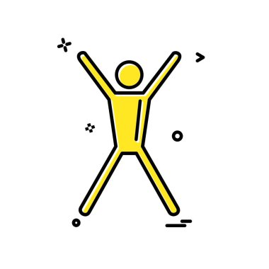 Avatar simge tasarlamak vektör