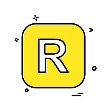 İngilizce alfabe simge tasarlamak vektör 