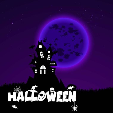 Cadılar Bayramı arka plan tasarlamak vektör 