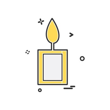 Mum simgesi tasarım vektörü