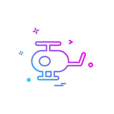 Seyahat simgesi tasarım vektörü