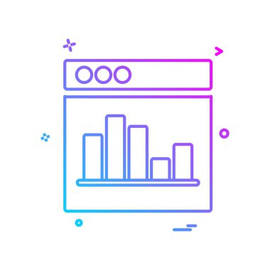 Web düzen simge tasarlamak vektör