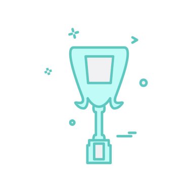 Çırpıcı simge tasarlamak vektör