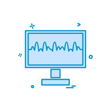 Bilgisayar simgesi tasarım vektörü