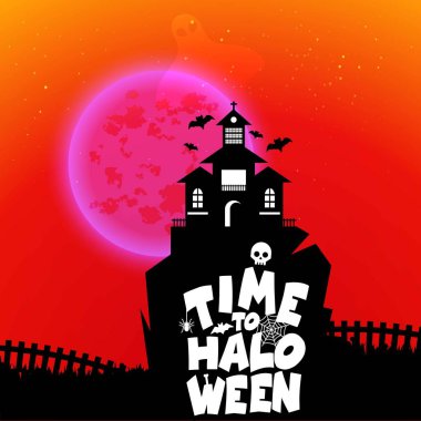 Cadılar Bayramı arka plan tasarlamak vektör 