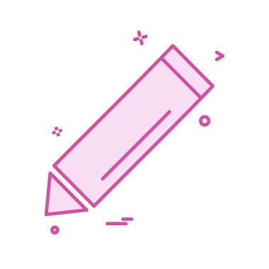 Kalem simgesi tasarım vektörü