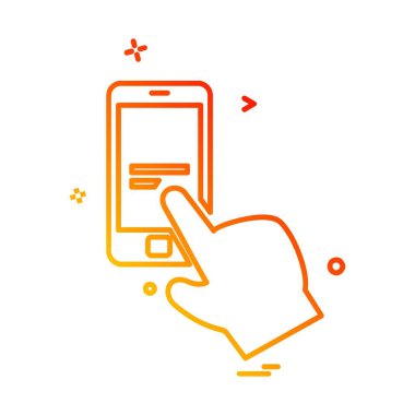 Tıbbi simge tasarım, renkli vektör çizim