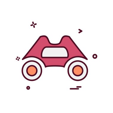 Dürbün tasarım vektörü