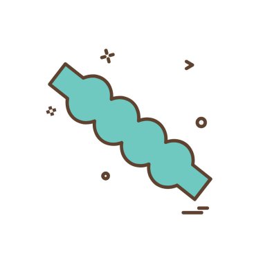 Kriket kalesi ikon tasarım vektörü