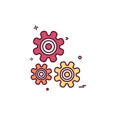 Donanım araçları simge tasarım vektörü