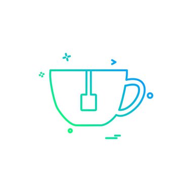 Gıda simgesi tasarım vektörü