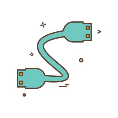 Tel simge tasarlamak vektör