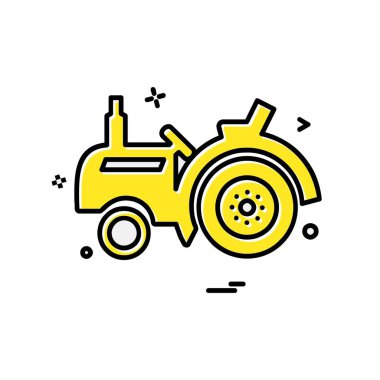 Kamyon simgesi tasarım vektörü