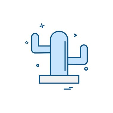 Ağaç simgesi tasarım vektörü