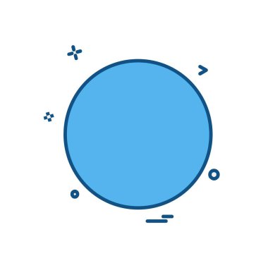 Şekil simge tasarlamak vektör 