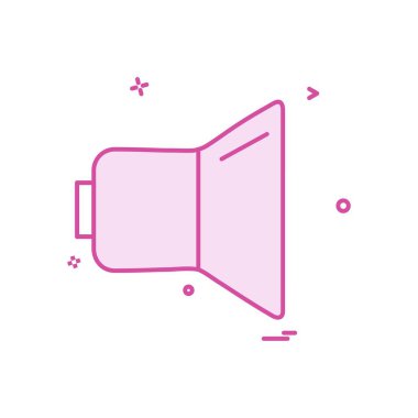 Medya simge vektör beyaz arka plan üzerinde