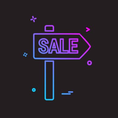 Satılık Pansiyon simge tasarlamak vektör