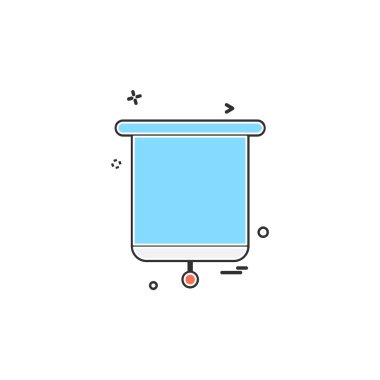 Sunu simge tasarlamak vektör 