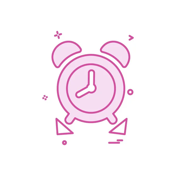 Time Pass Icon Design Vector — Stock Vector