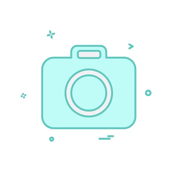 Ontwerp Camera Icoon Vector — Stockvector