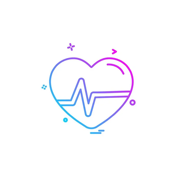 Health Icon Design Vector — Stock Vector