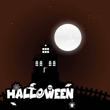 Cadılar Bayramı arka plan tasarlamak vektör 