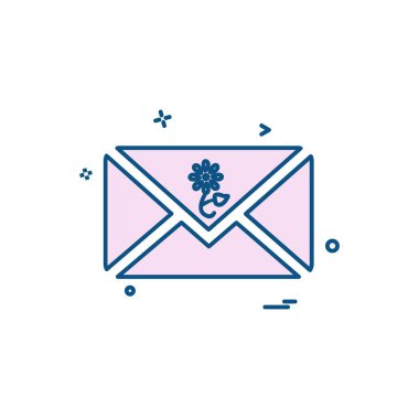 Sevgililer günü simge tasarlamak vektör