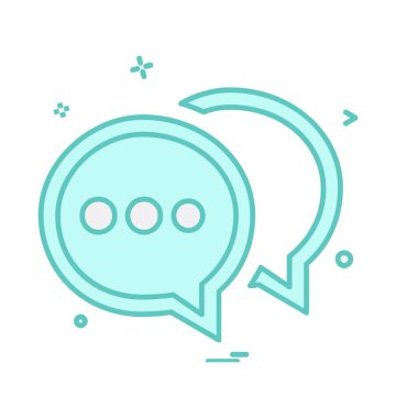 İleti simge tasarlamak vektör