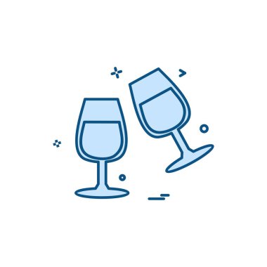 Sevgililer günü simge tasarlamak vektör