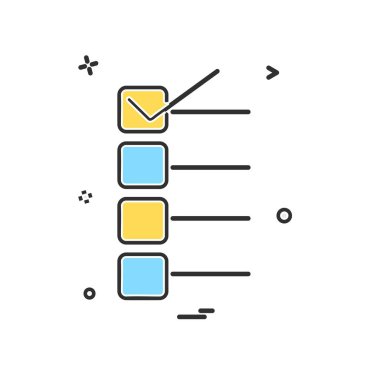 Form simge tasarlamak vektör