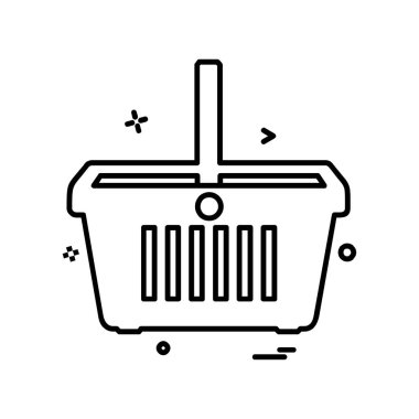 Alışveriş simge tasarlamak vektör 