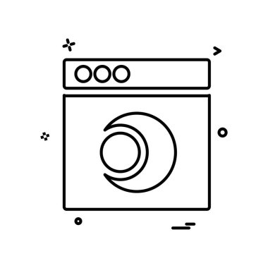 Web düzen simge tasarlamak vektör